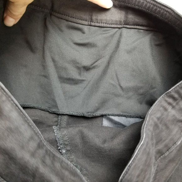 Allison Daley Jeans Womens 8 Petite Black Stretch Shaping Mid Rise Slim Ankle - Picture 8 of 11